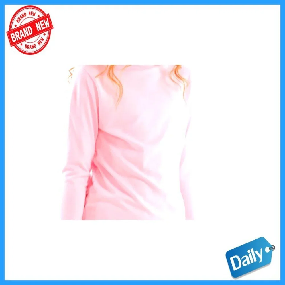 Girls' Mock Turtleneck Long Sleeve Tees 3 Pack Warm Slim Fit Basic Layer